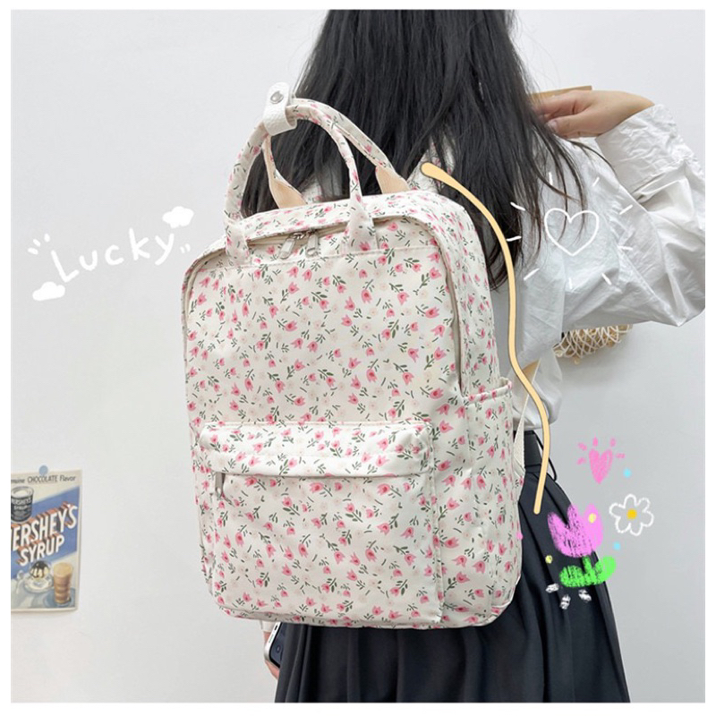 Floral AESTHETIC Backpack AESTHETIC School Backpack AESTHETIC Backpack ...