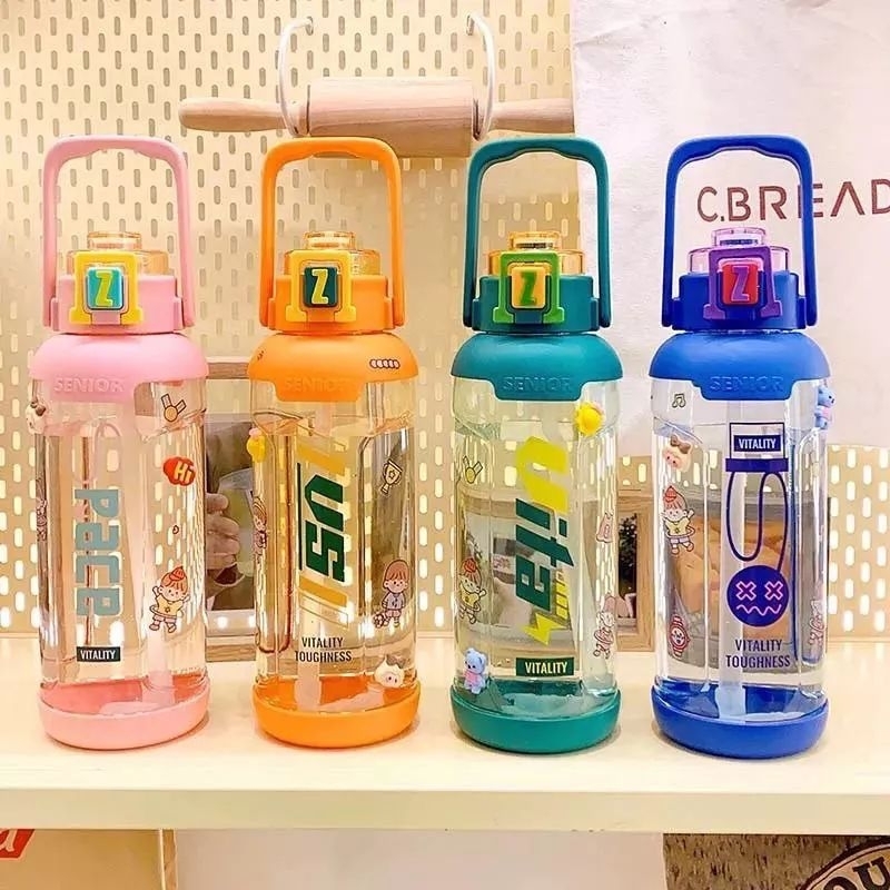 2 LITER VIRAL DRINKING BOTTLE FREE STICKER | Shopee Philippines