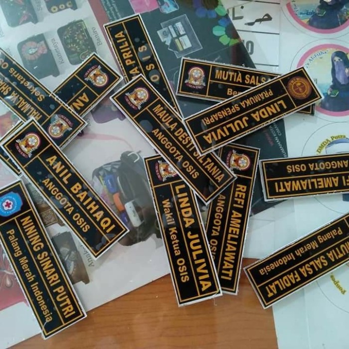 Nametag/ Chest Name/RESIN Name/Nameplate/RESIN Board Shopee