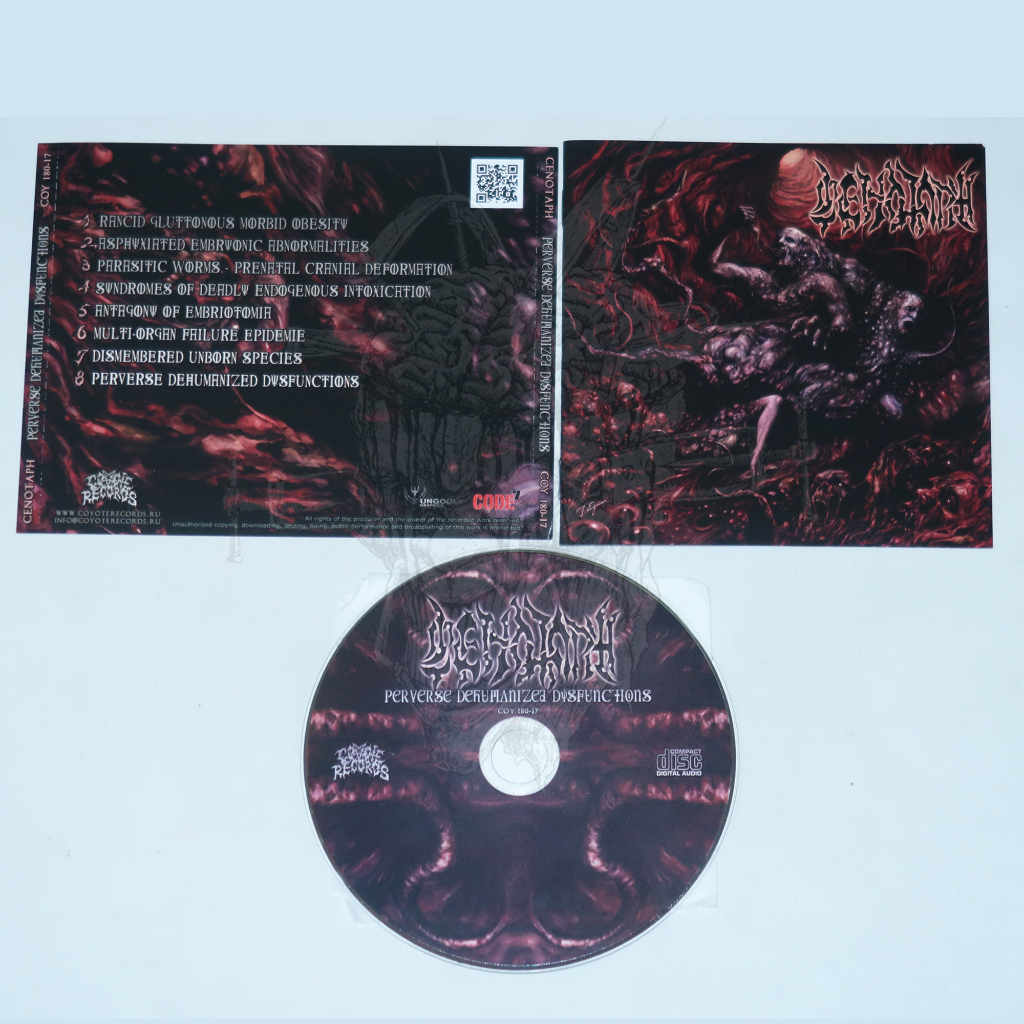 Cd - CENOTAPH - Perverse Dehumanized Dysfunctions | Shopee Philippines