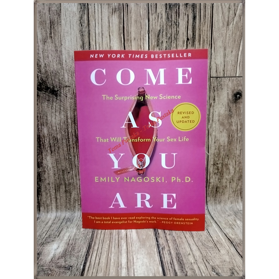 Come As You Are Emily Nagoski pH D English language Shopee Philippines