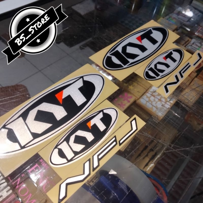 Kyt NFJ HELMET CUTTING Sticker | Shopee Philippines