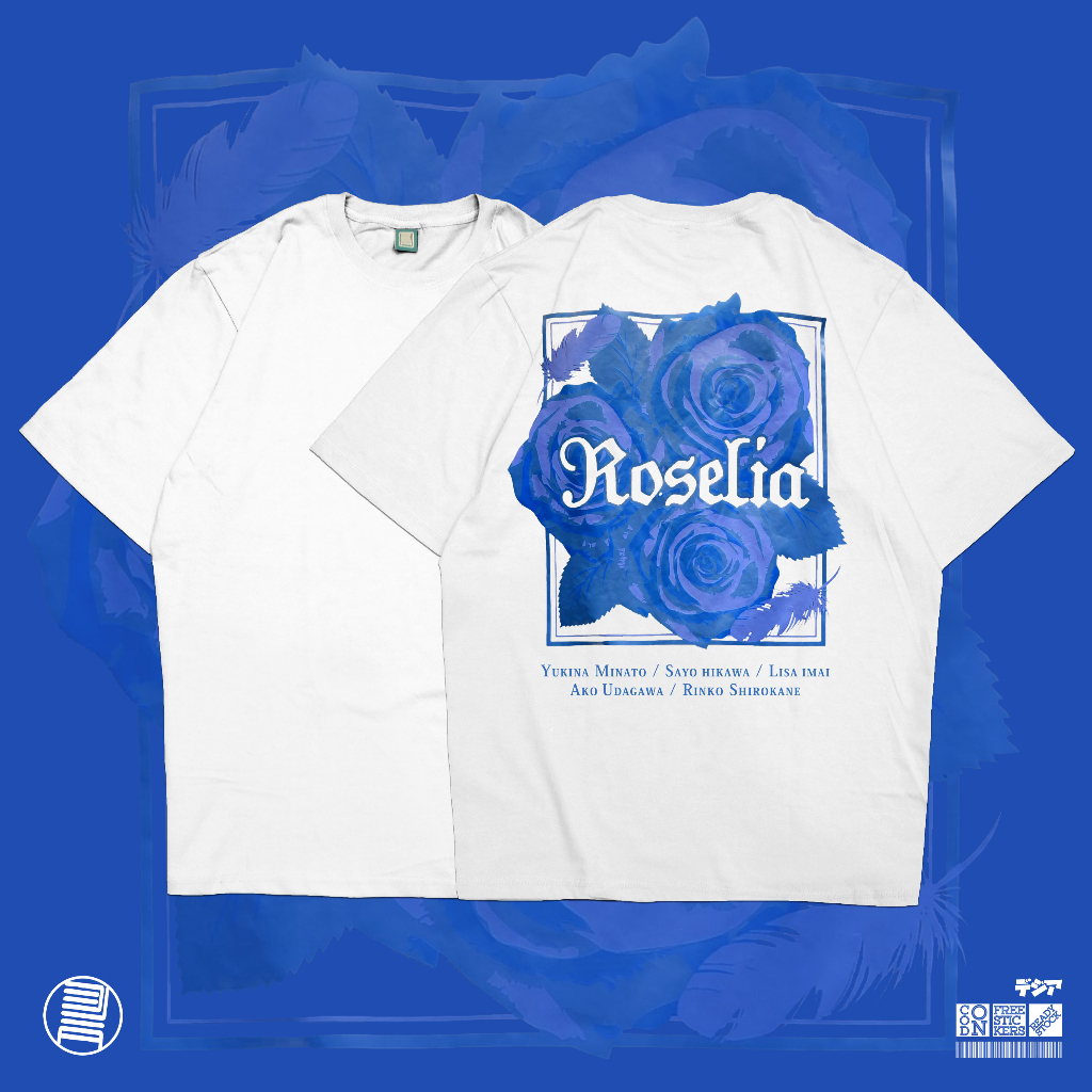 Roselia radio shout Roselia tシャツ Roselia from Their RADIO SHOUT