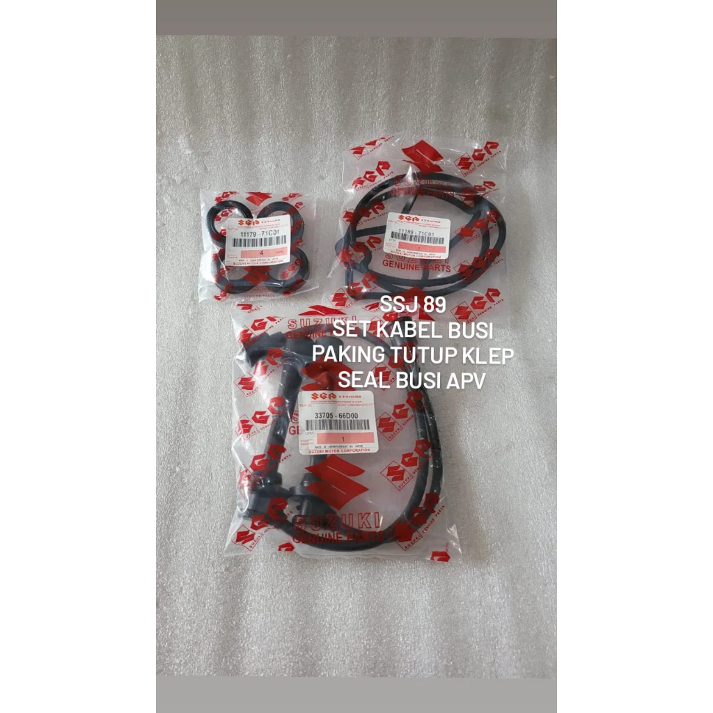 Spark Plug Cable+Spark Plug SEAL+APV Valve Cover Packing SET (3 Items