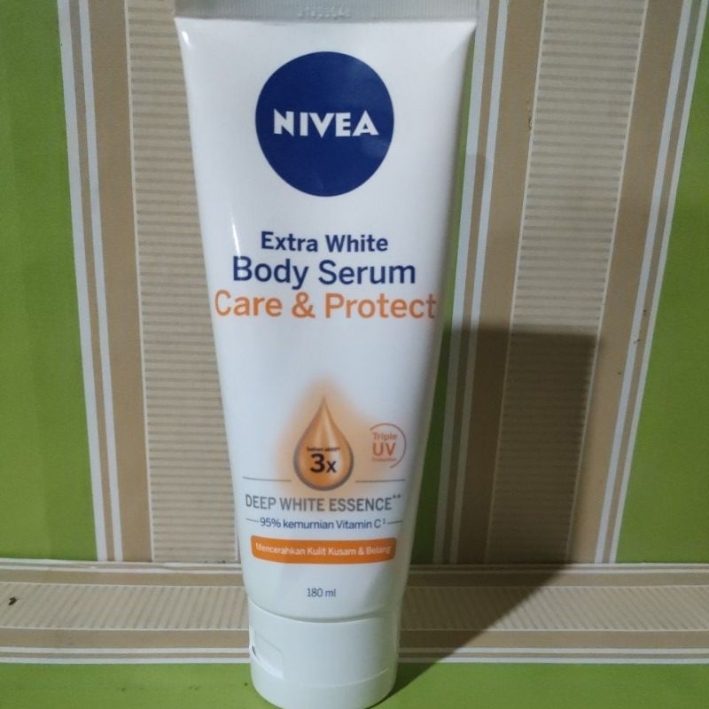 Nivea Body Serum Extra White Care Protect Ml Shopee Philippines