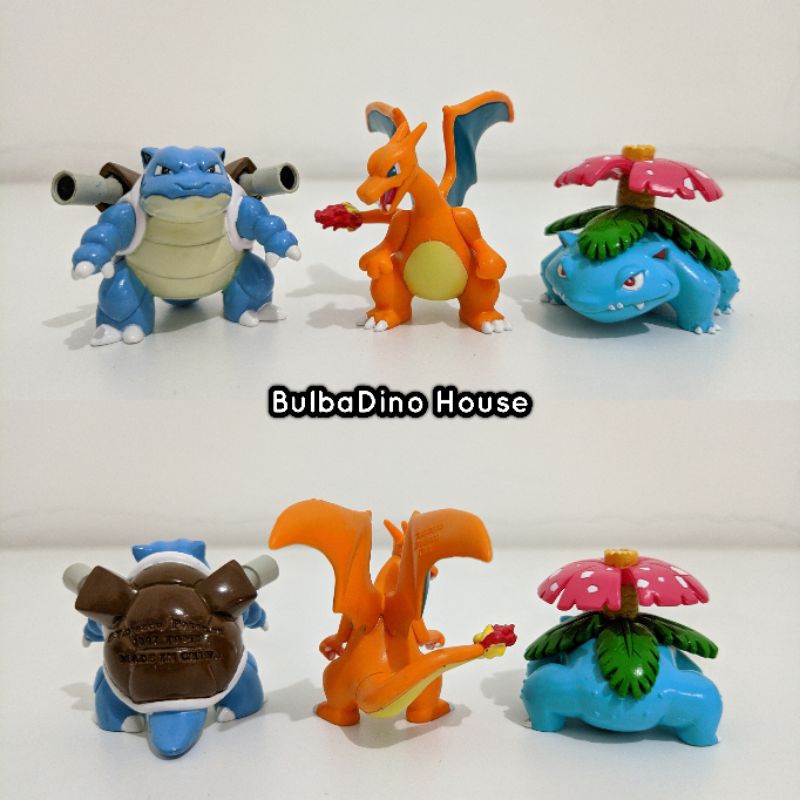 Takara Tomy Moncolle Pokemon Kanto Gen 1 Figure Set: Blastoise ...