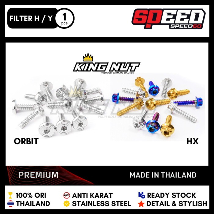 Yamaha Honda Premium Stainless Steel Filter Bolts 5th Grade Titanium