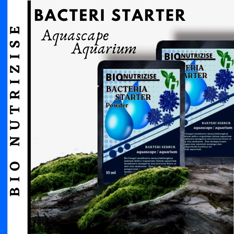 Bacteria Starter Powder Aquascape Aquarium Starter Bacteria Shopee
