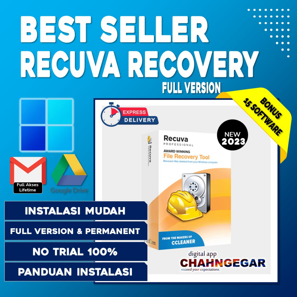 Recuva Pro 2023 Full License Lifetime / Business / Technical Software ...