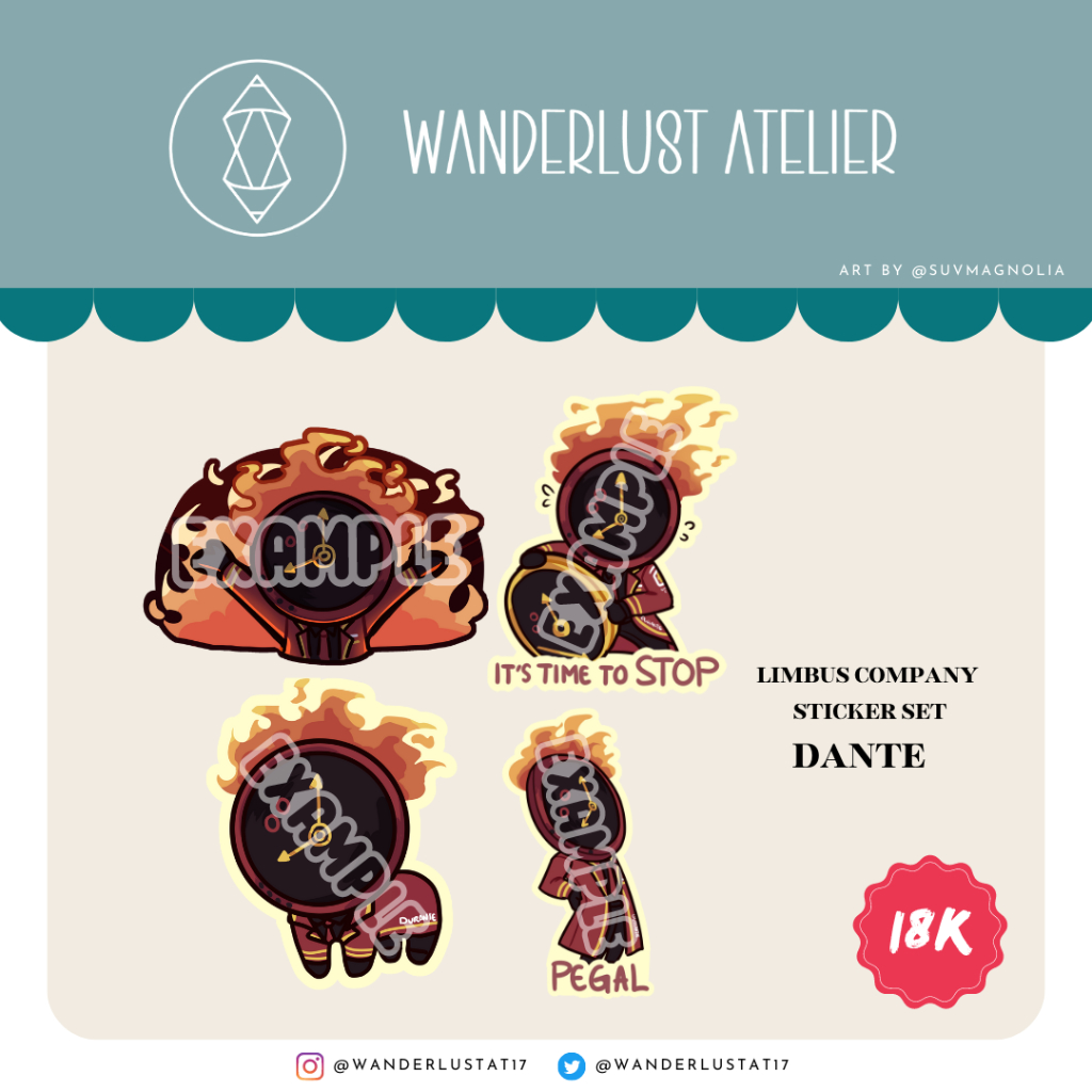dante-bundle-sticker-limbus-company-vinyl-finishing-shopee
