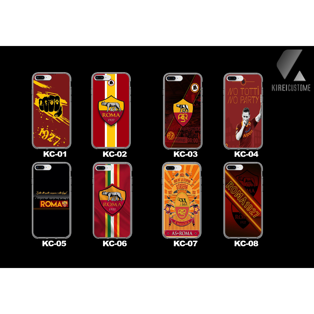 As ROMA FOOTBALL CLUB DESIGN HP CASING | Shopee Philippines