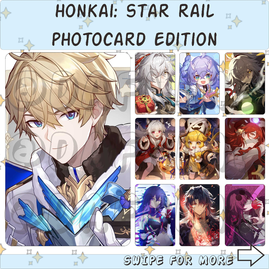 Honkai: STAR RAIL PHOTOCARD ANIME | Shopee Philippines