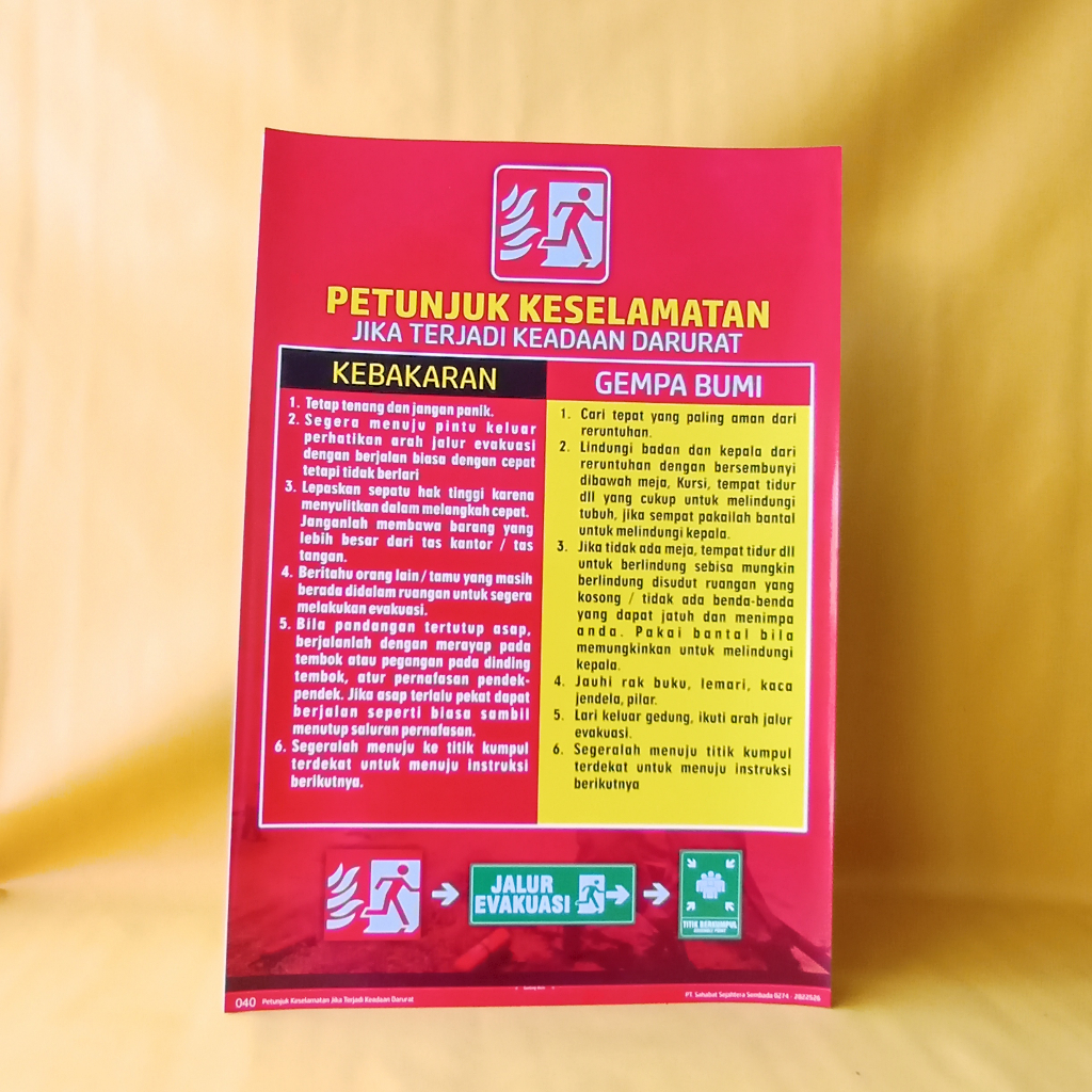 k3-poster-emergency-safety-instruction-poster-earthquake-fire