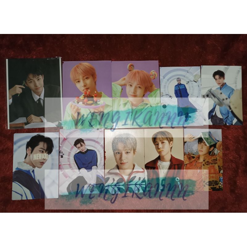 Postcard NCT (Jaemin, Jeno, Renjun, Doyoung, Sogang, Taeil, Jungwoo ...