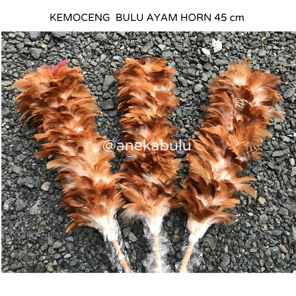 COLORFUL LONG HORN HOREN FINE CHICKEN FEATHER DUSTERS - SULAK DUSTERS ...