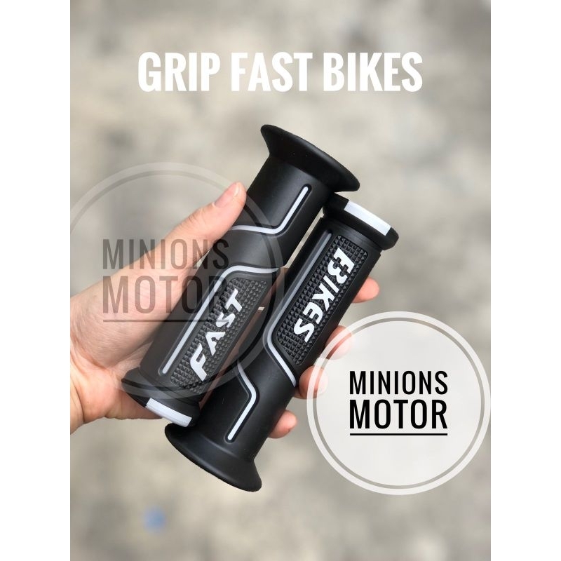 Fast bikes handgrips, soft motorbike grips, pair of hand fat | Shopee ...