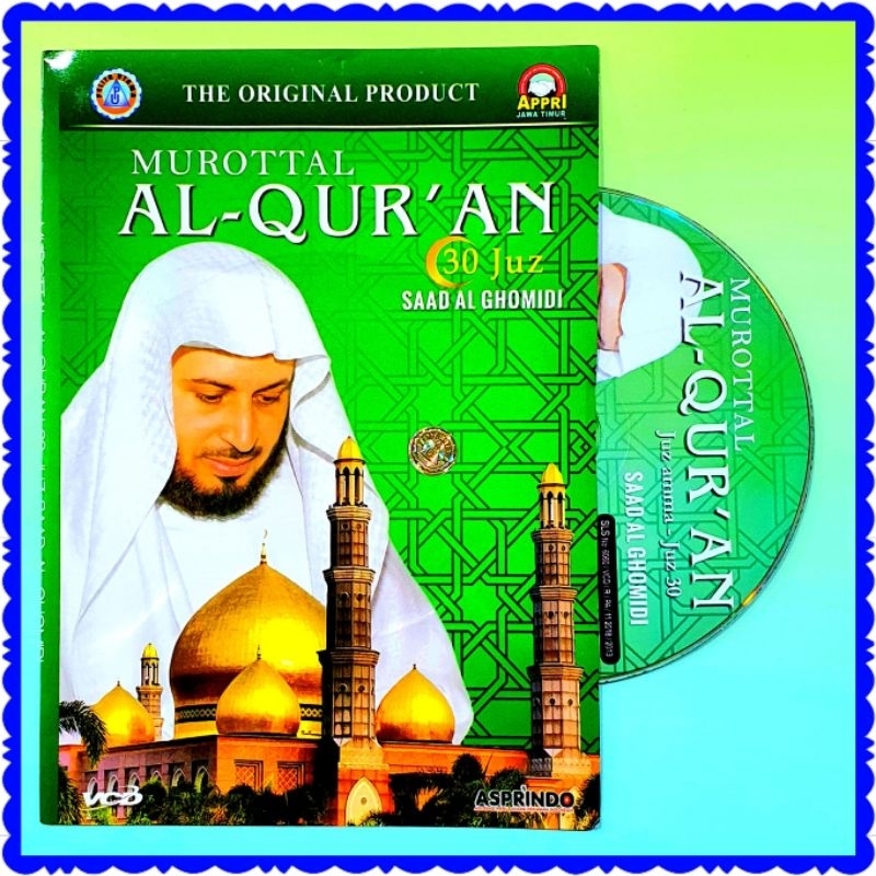 VCD MUROTTAL AL QURAN - MUROTTAL AL QURAN 30 JUZ SELECTED LETTERS ...