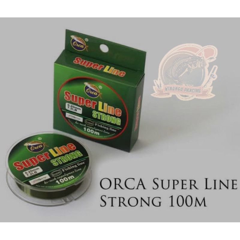 100 METER SUPERLINE ORCA STRINGS don't curl easily and smooth | Shopee ...