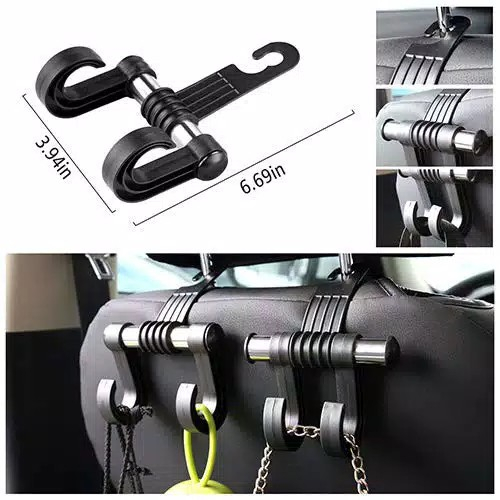 GANTUNGAN (Ctshop1) Universal Car Seat Hanger Rear Car Seat Hanger ...