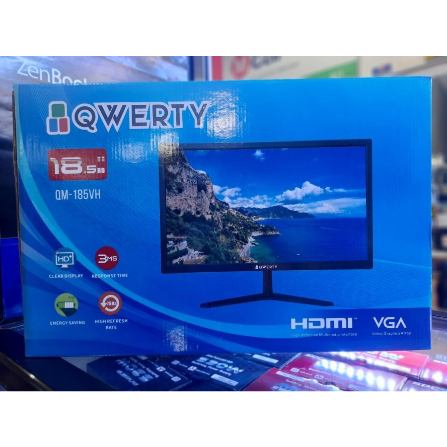 19 INCH QWERTY LED MONITOR HDMI+VGA HD 1440x900 | 1 Year Warranty ...