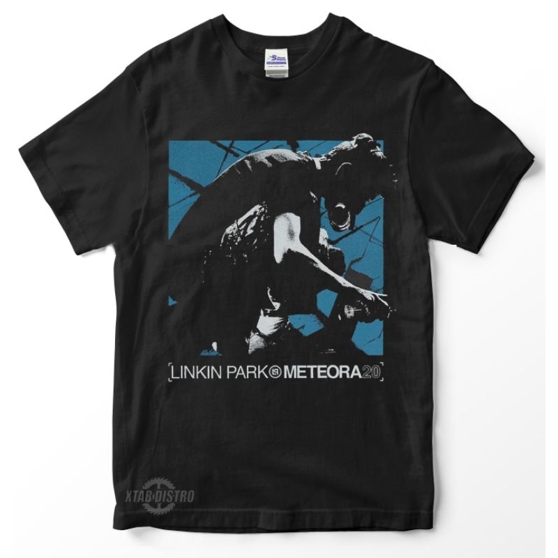 Linkin Park Meteora Bracket Spray Logo T shirt zwart L