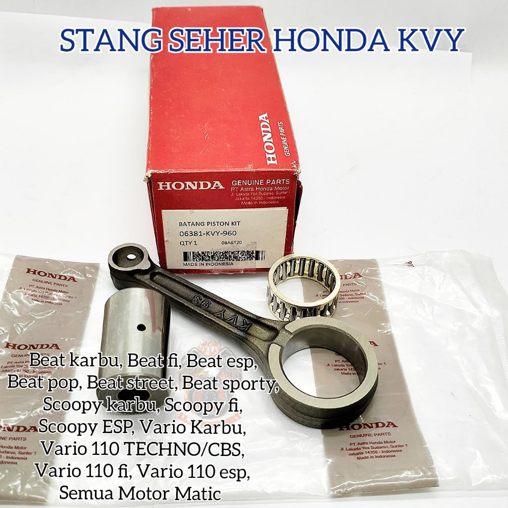 Handlebar PISTON HONDA KVY ORIGINAL Quality ORIGINAL ORIGINAL