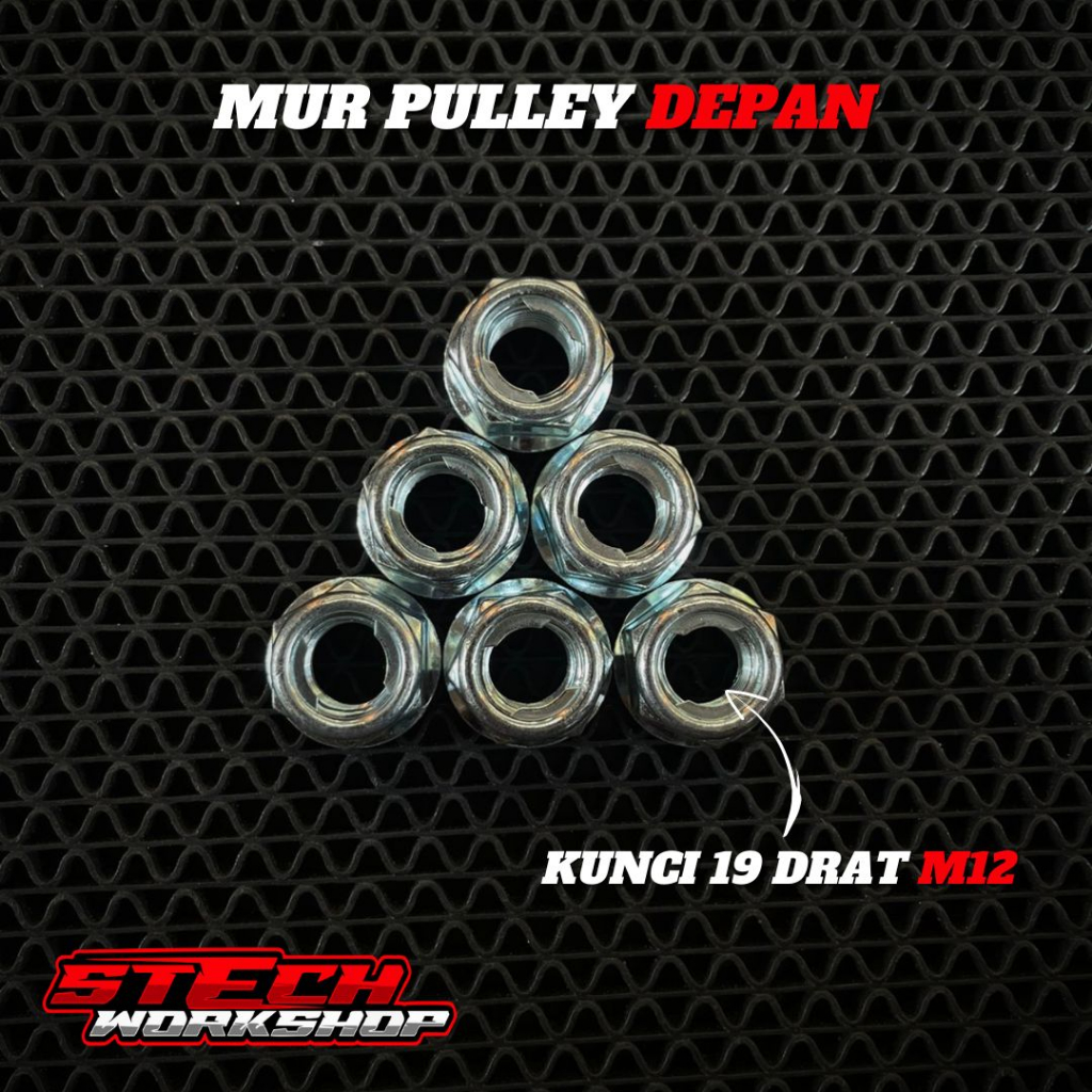 Axle Crucket NUT Home Fan NUT ROLLER NMAX AEROX 155 PULLEY NUT HIGH