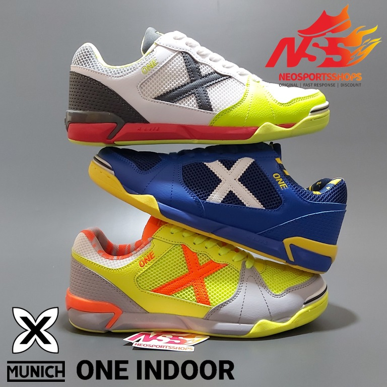 Futsal Shoes X Munich One Indoor Original XMunich 2023 Shopee Philippines