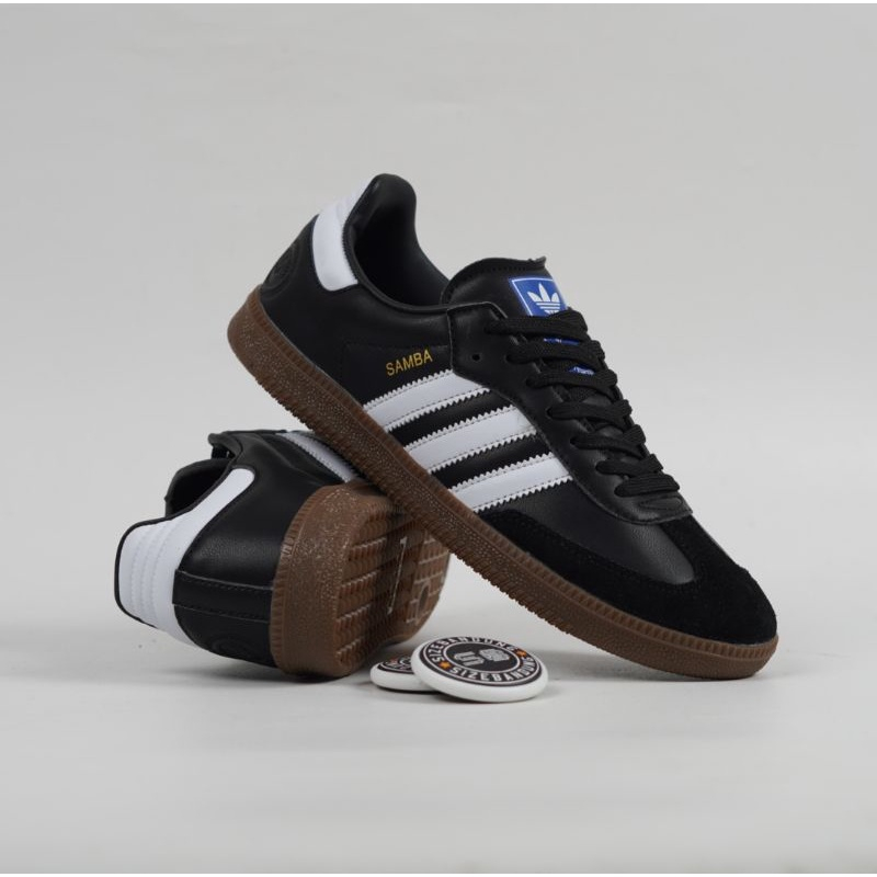 Adidas Samba Og Classic Black Gum Grade Ori - Adidas Casual Shoes For ...