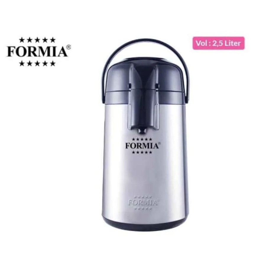 TERMOS 2.5 Liter Hot Water Thermos Squeeze Thermos Airpot Double Wall Glass Refill Shopee