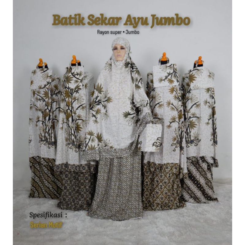 Jumbo Adult Prayer Robe, Jumbo Balinese Prayer Robe, Batik Motif, Jumbo ...