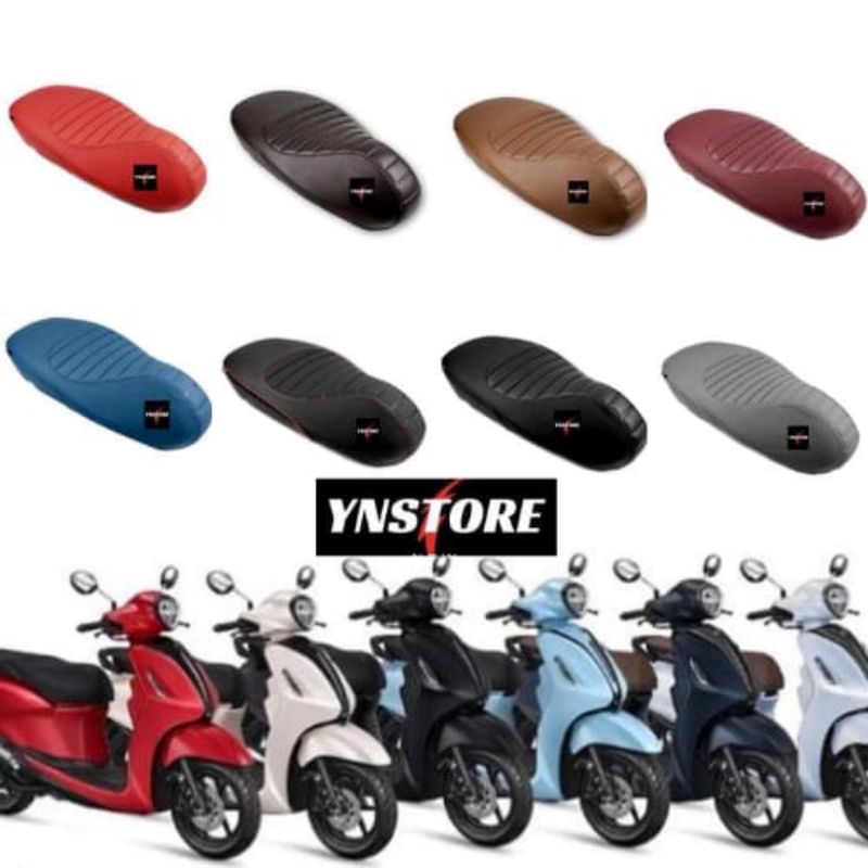 Latest MBtech Caferacer Grand Filano Hybrid Leather Seat Cover | Shopee ...