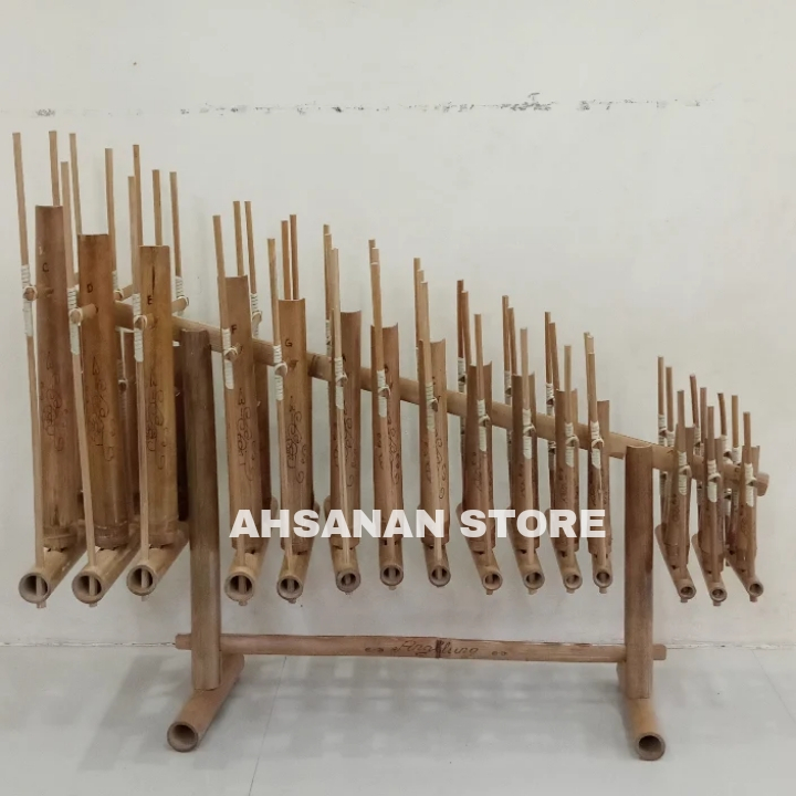 Bamboo Angklung set of 15 notes | Shopee Philippines