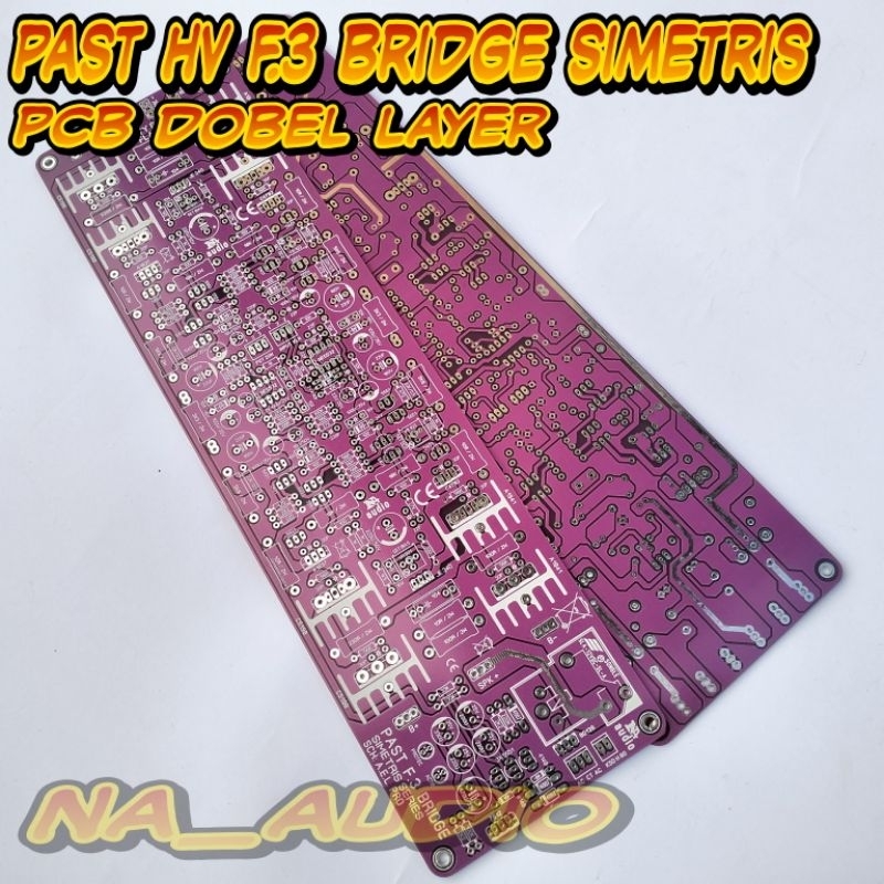 Pcb Double LAYER PAST HV F.3 Symmetrical BRIDGE INCLUDE INBAL & PROTEC ...