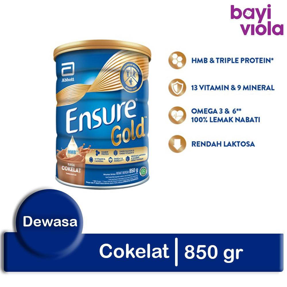 Exp Apr 2024 Ensure Gold HMB Chocolatte Low Lactose Adult Nutrition