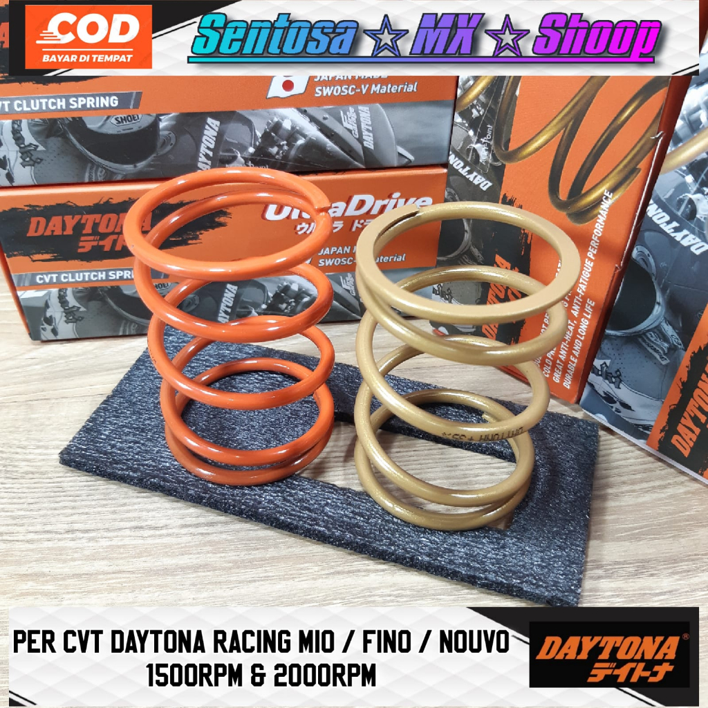 ( DAYTONA ) CVT SPRING 1500rpm & 2000rpm MIO SOUL MOTORCYCLE | MIO ...