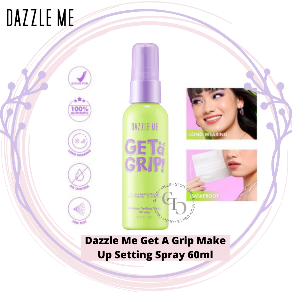 [NEW] Dazzle ME Get a Grip Makeup Setting Spray | Beauty Protecting 4 X ...