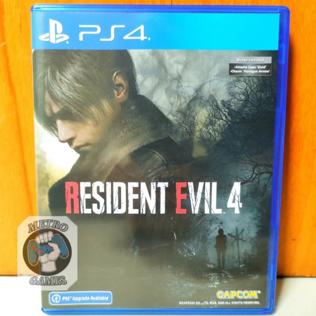 Resident Evil 4 Remake PS4 Cassette Resident Evil 4 Playstation 4 5 CD ...