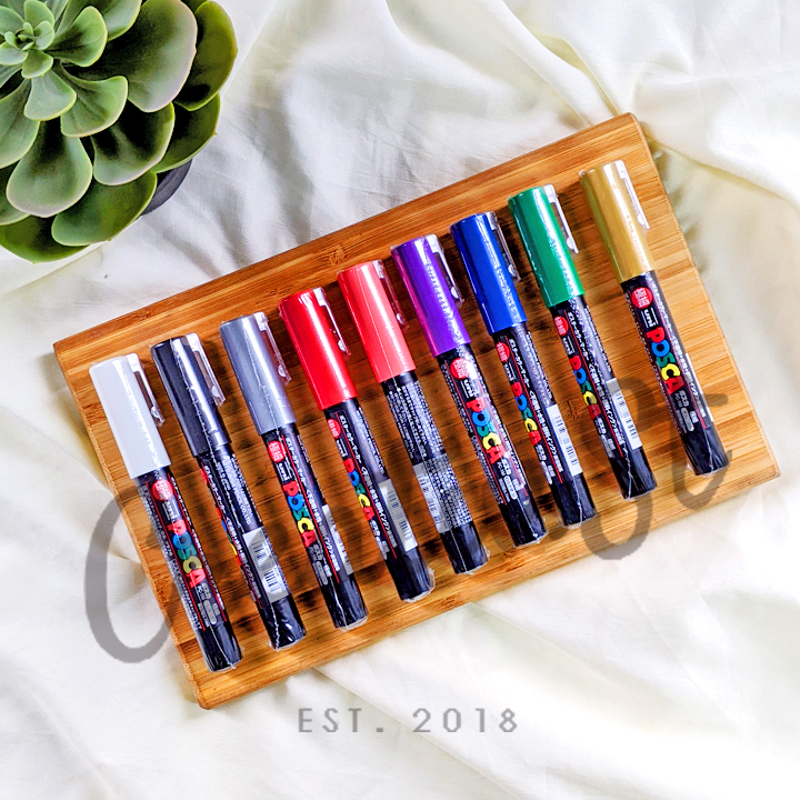 Uni POSCA PC1M Paint Marker Extra Fine Point Tip (Part 2) Shopee
