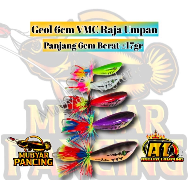 Geol Rattle 6cm Hook VMC Sans Lure Toman Casting Bait | Shopee Philippines