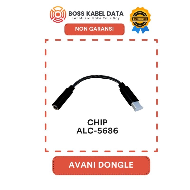 Avani Dongle DAC Chip ALC-5686 Original Support Mic | Shopee Philippines