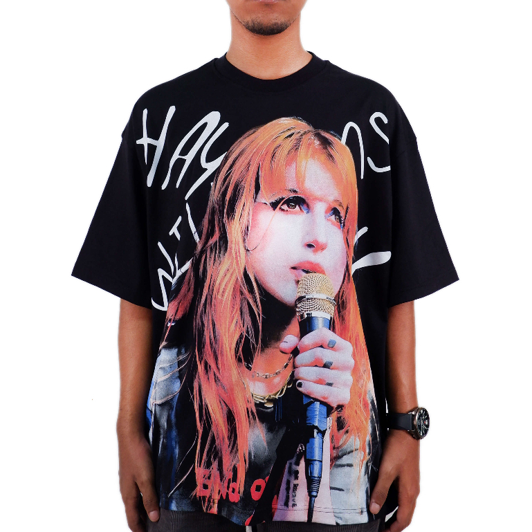 Paramore HAYLEY WILLIAMS OVERSIZE T-SHIRT YOUR HYPE BOOTLEG | Shopee ...