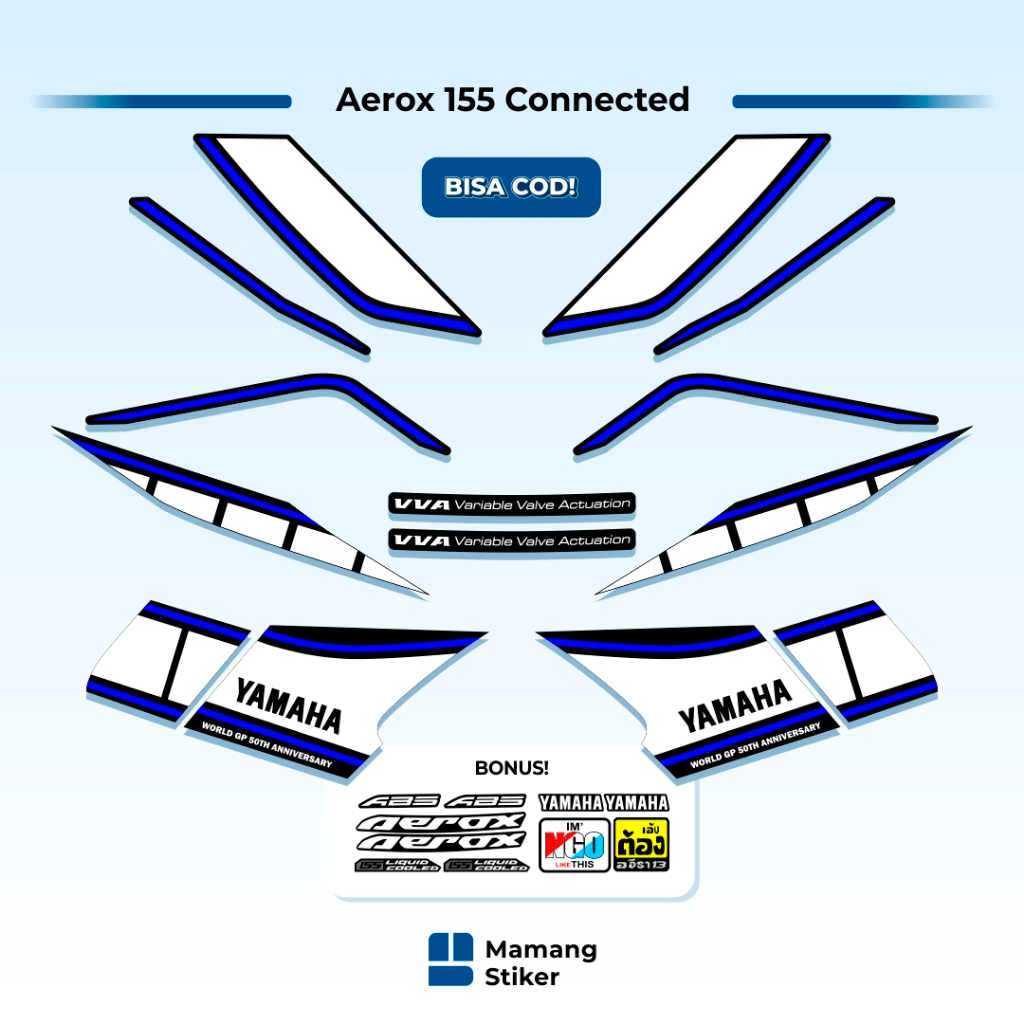 Striping Aerox Connected Variation New