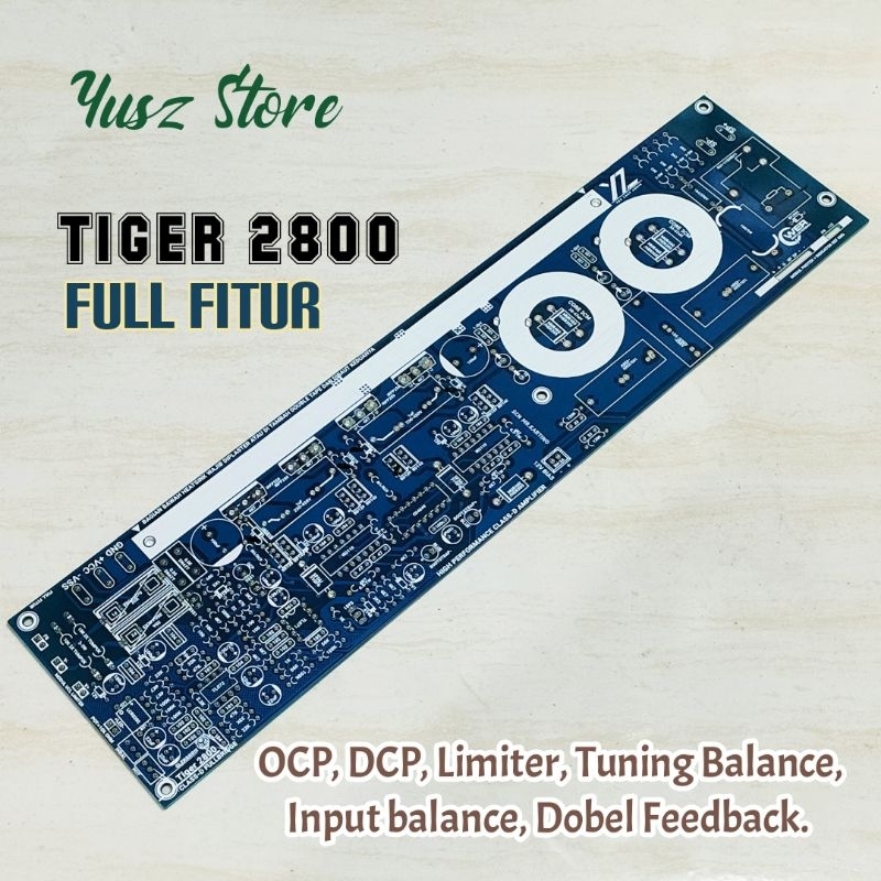 PCB Tiger 2800 Class D D2K8 Fullbridge Power Amplifier | Shopee Philippines