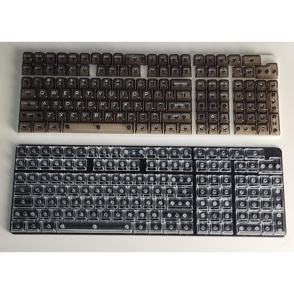 KEYCAPS CRYSTAL TRANSPARENT CBSA Profile - PC Material ( 132 Keys ...