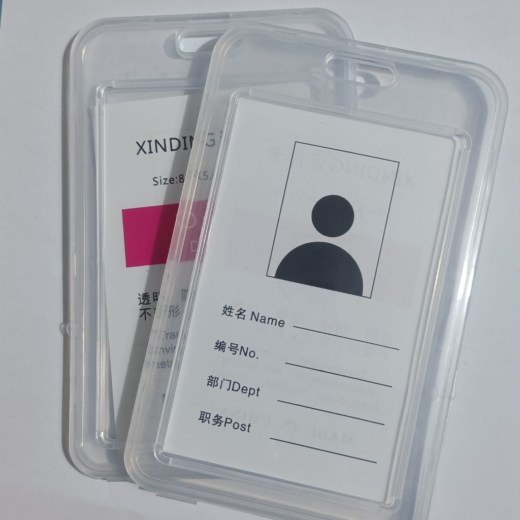 Idcard Case Id Card Casing Frame Box IDCARD Holder | Shopee Philippines