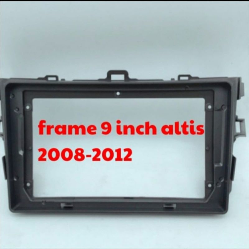 9 inch android head unit frame for toyota altis 2008-2012 | Shopee ...