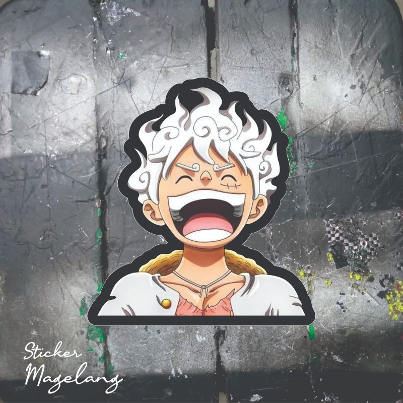 One piece lufi gear 5 printing sticker | Shopee Philippines