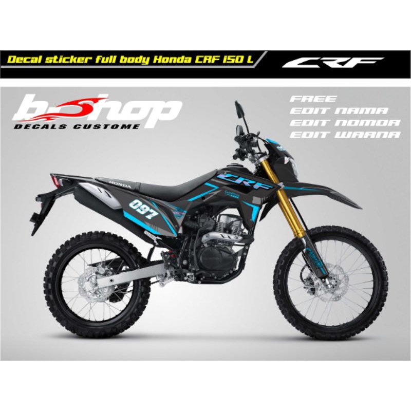 Honda crf full body decal sticker with motif 097 | Shopee Philippines