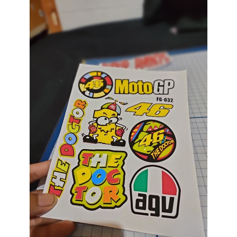 Agv sticker, helmet sticker, motorbike sticker | Shopee Philippines